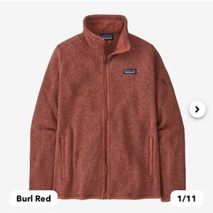 Women’s patagonia better sweater fleece jacket